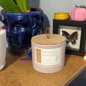 Anthropologie Rosemary Baguette Scented Candle 13.8 Oz Sold Out Scent Unburned